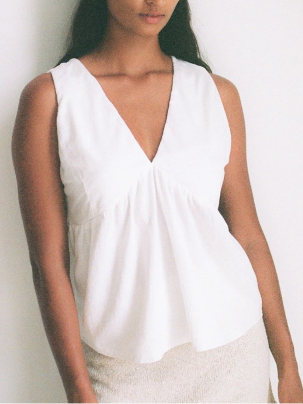 Indigo Luna Mökki Top Off White size M/L
